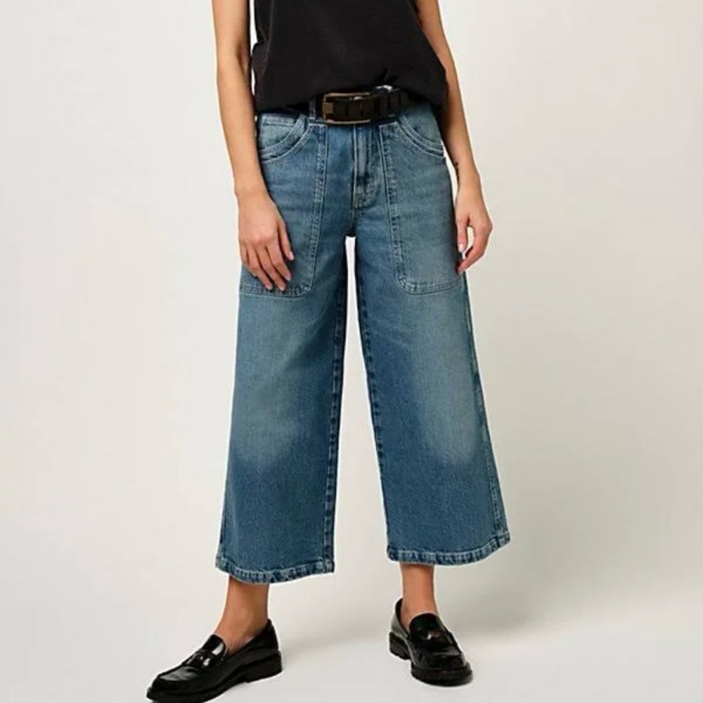 Free People piper crop jeans